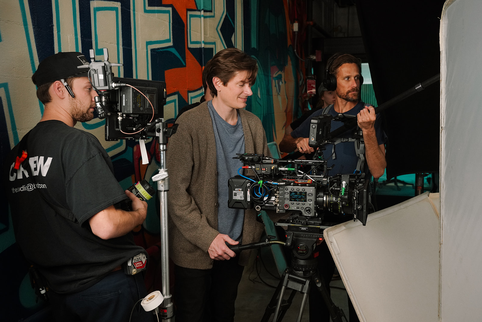 Between Names on set